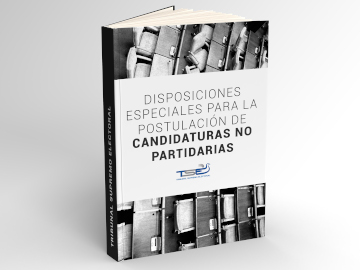 Disposiciones para la postulación de candidaturas no partidarias